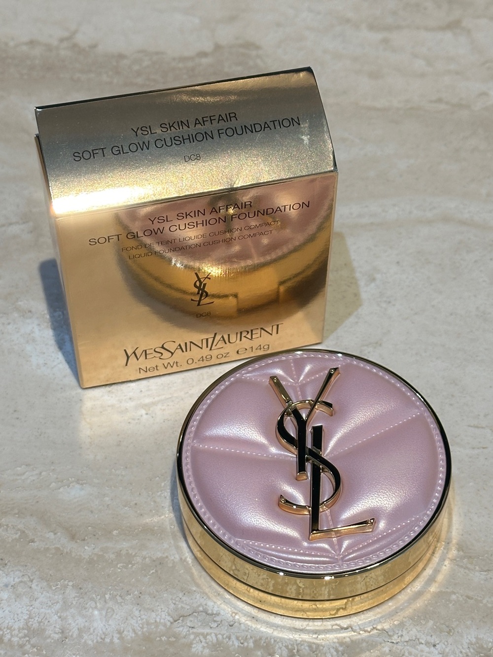 Yves Saint Laurent Skin Affair Soft Glow Cushion Foundation DC8 - deep cool 8